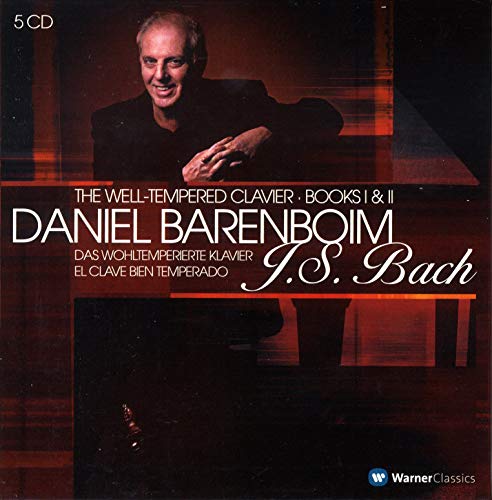 DANIEL BARENBOIM - BACH: WELL TEMPERED CLAVIER, BOOKS 1 & 2 (CD)