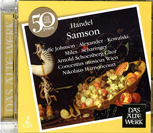 NIKOLAUS HARNONCOURT - HANDEL: SAMSON (CD)