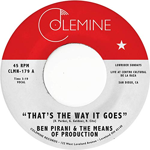 PIRANI,BEN - THAT'S THE WAY IT GOES (VINYL)