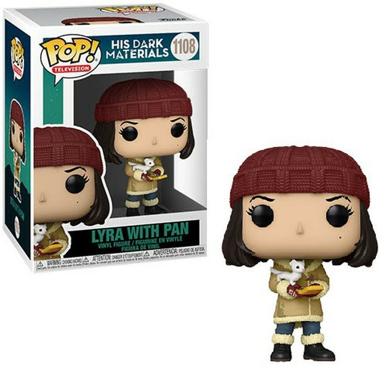 HIS DARK MATERIALS: LYRA WITH PAN #1108 - FUNKO POP!