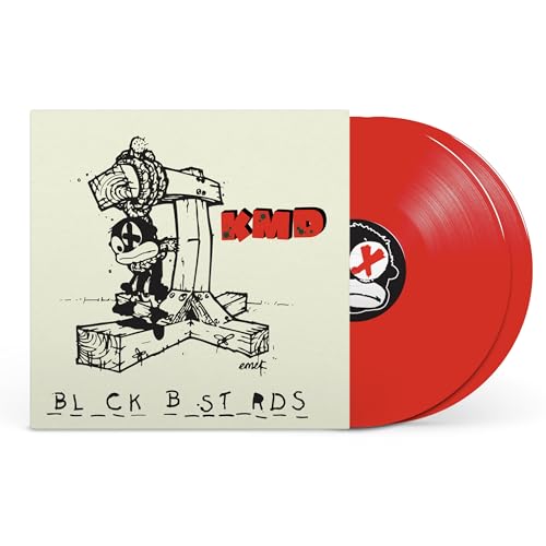 BLACK BASTARDS-VINYLE ROUGE