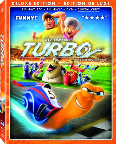 TURBO [BLU-RAY 3D + BLU-RAY + DVD + DIGITAL COPY] (BILINGUAL)