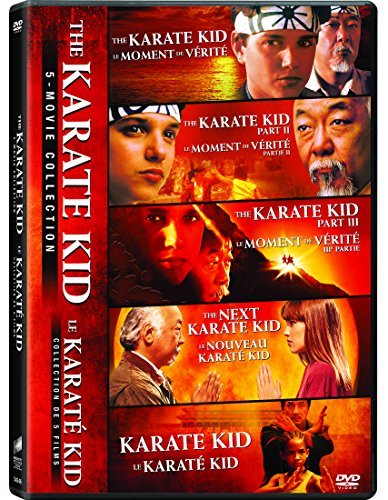 THE KARATE KID : 5-MOVIE COLLECTION (BILINGUAL) (DVD)