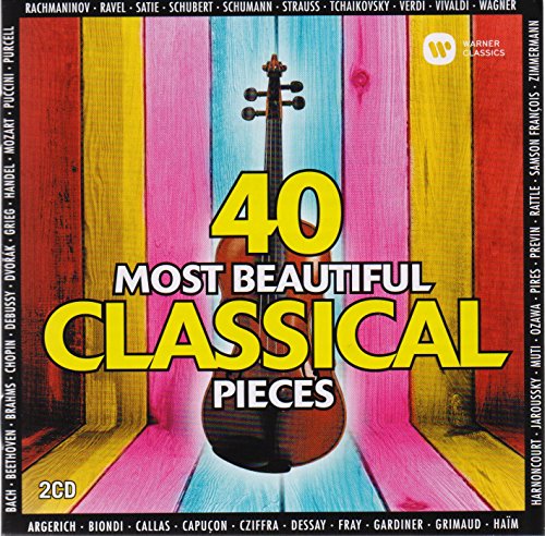 VARIOUS ARTISTS - 40 MOST BEAUTIFUL CLASSICAL PIECES (CD)
