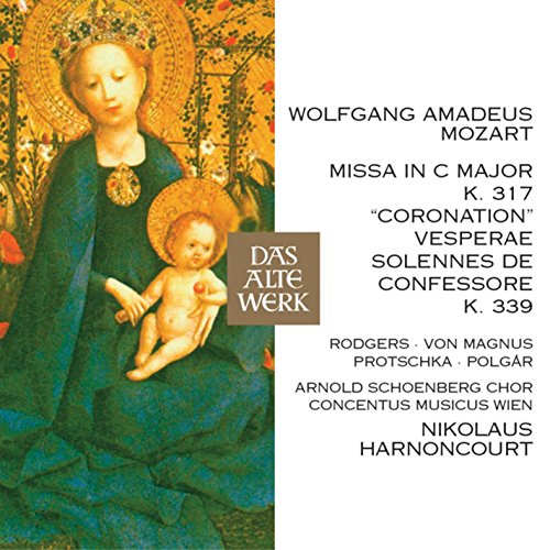 NIKOLAUS HARNONCOURT - MOZART: CORONATION MASS, VESPERAE SOLENNES DE CONFESSORE (CD)