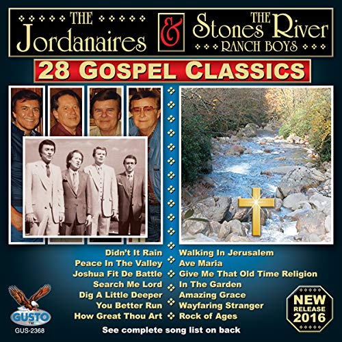 JORDANAIRES / STONES RIVER RANCH BOYS - 28 GOSPEL CLASSICS (CD)