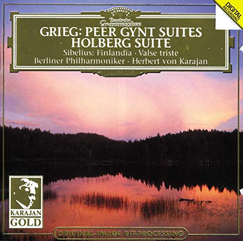 GRIEG, EDVARD - GRIEG: PEER GYNT SUITES, HOLBERG SUITE / SIBELIUS: FINLANDIA, VALSE TRISTE (CD)