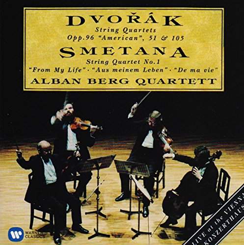 ALBAN BERG QUARTETT - DVORK: STRING QUARTET AMERICAN, OP.51 & 105/ SMETANA: STRING QUARTET FROM MY LIFE - LIVE (CD)