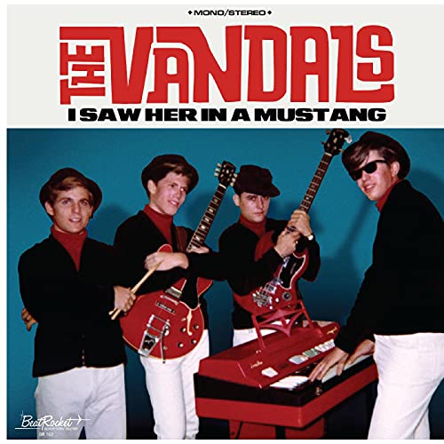 VANDALS - I SAW HER IN A MUSTANG (BLUE VINYL)