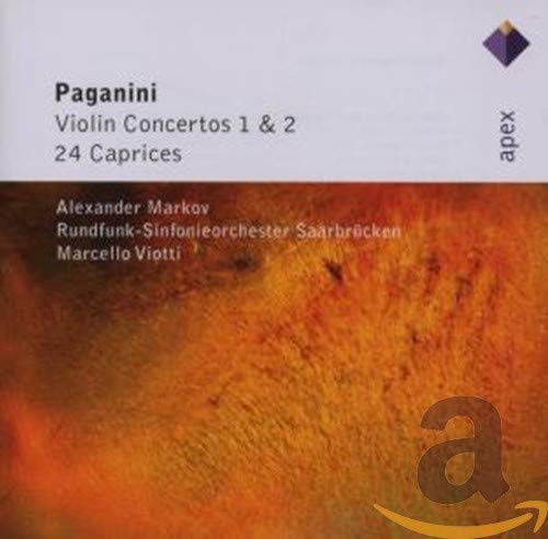 PAGANINI: VIOLIN CTOS. 1 & 2 ; 24 CAPRICES (CD)