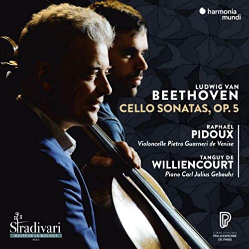 RAPHAL PIDOUX - BEETHOVEN: CELLO SONATAS OP.5 NOS. 1 & 2 (CD)