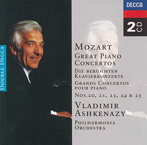 ASHKENAZY, VLADIMIR - PIANO CONCERTOS 20/21/23/24/25 (CD)