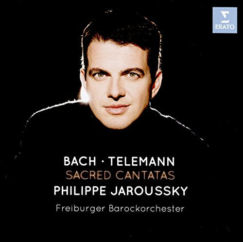 PHILIPPE JAROUSSKY - BACH / TELEMANN: SACRED CANTATAS (CD)