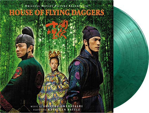 UMEBAYASHI,SHIGERU - HOUSE OF FLYING DAGGERS OST (LIMITED/GREEN MARBLED VINYL/180G/INSERT/NUMBERED)