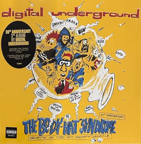 DIGITAL UNDERGROUND -- THE "BODY-HAT" SYNDROME (30TH ANNIVERSARY) LP YELLOW VINYL