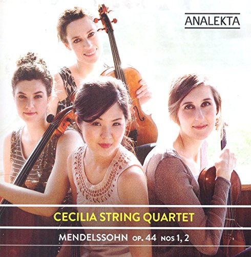 CECILIA STRING QUARTET - MENDELSSOHN OP. 44 NOS 1 2 (CD)