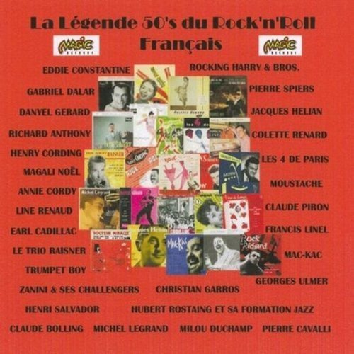 VARIOUS ARTISTS - LEGENDARY 50'S FRENCH ROC (CD)