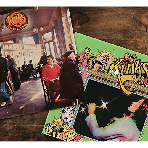 THE KINKS - MUSWELL HILLBILLIES / EVERYBODY'S IN SHOW-BIZ (CD)