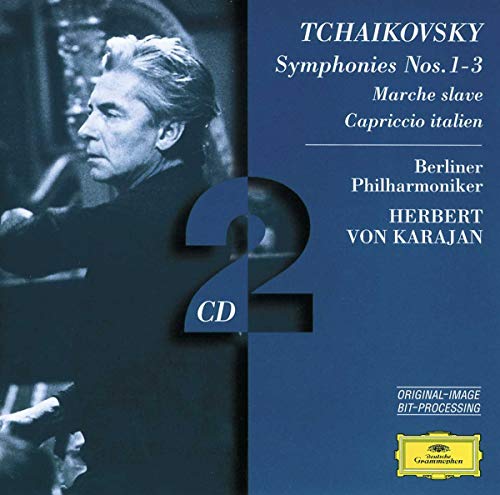 KARAJAN, HERBERT VON - TCHAIKOVSKY: SYM NOS.1 - 3 / MARCHE SLAVE / CAPRICCIO (CD)