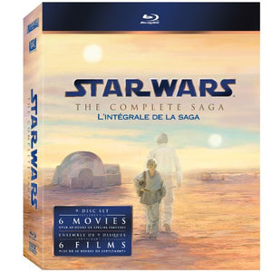 STAR WARS: THE COMPLETE SAGA (EPISODES I-VI) BOX SET - [9-DISC BLU-RAY] (BILINGUAL)