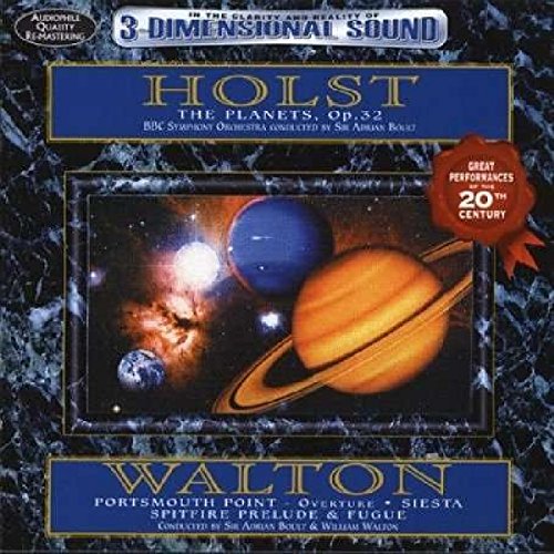 HOLST & WALTON - HOLST: THE PLANETS; WALTON: PORTSMOUTH POINT OVERTURE; SIESTA; SPITFIRE PRELUDE & FUGUE (CD)