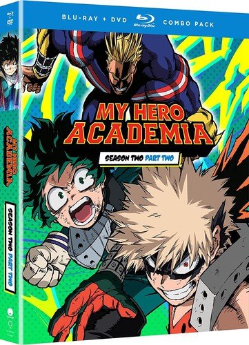 MY HERO ACADEMIA: SEASON TWO PART TWO [BLU-RAY + DVD + DIGITAL]