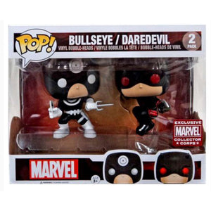 MARVEL: BULLSEYE VS. DAREDEVIL (2 PACK) - FUNKO POP!-EXCLUSIVE