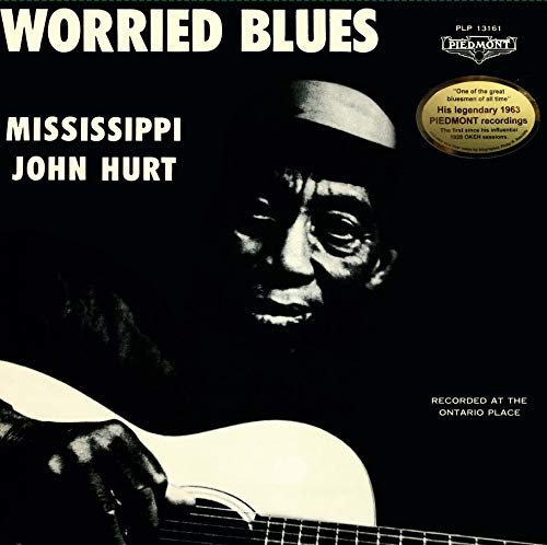 HURT,MISSISSIPPI JOHN - WORRIED BLUES (180G) (VINYL)