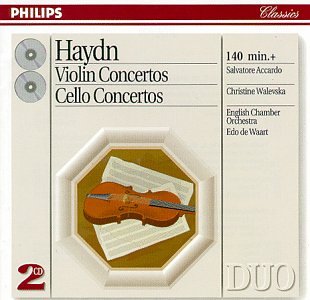 ACCARDO / WALEVSKA / ENGLISH CHAMBER ORCH / DE WAART - HAYDN: VIOLIN & CELLO CONCERTOS (CD)