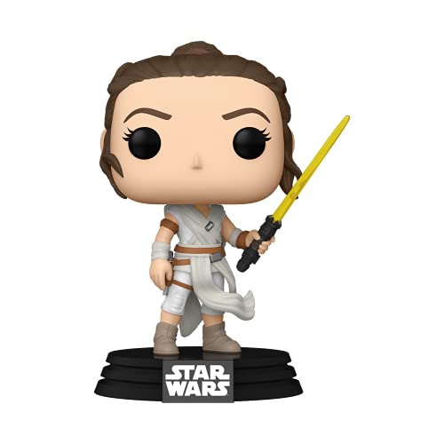 STAR WARS: REY (YELLOW LIGHTSABER) #432 - FUNKO POP!