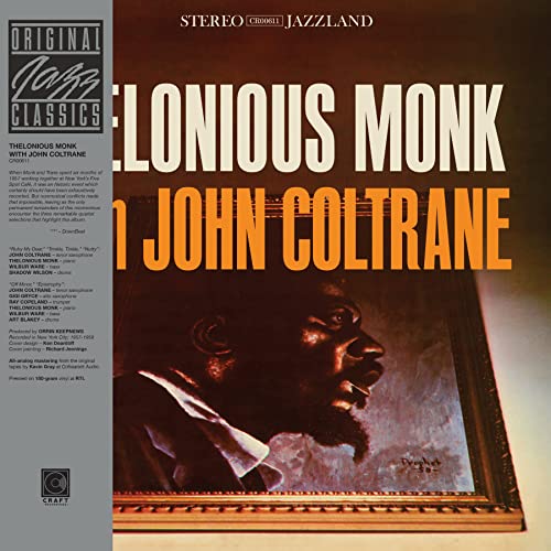 THELONIOUS MONK - THELONIOUS MONK WITH JOHN COLTRANE (ORIGINAL JAZZ CLASSICS SERIES) (VINYL)