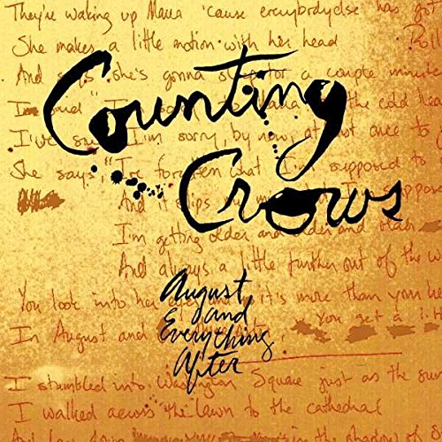 COUNTING CROWS - AUGUST AND EVERYTHING AFTER (2LP VINYL)