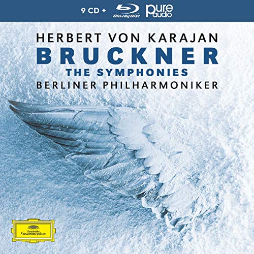HERBERT VON KARAJAN, BERLINER PHILHARMONIKER - BRUCKNER: 9 SYMPHONIES (9CD + BLU-RAY) (CD)