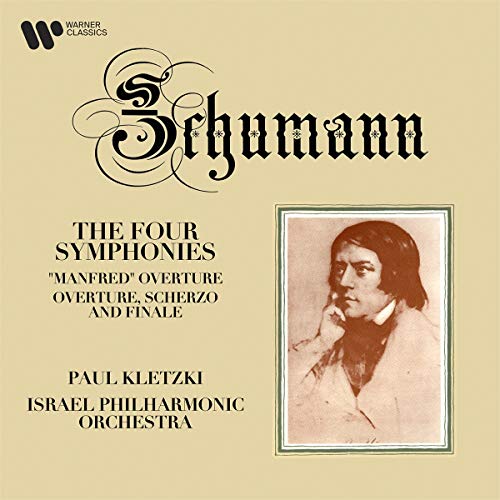 KLETZKI, PAUL / ISRAEL PHILHARMONIC ORCHESTRA - SCHUMANN THE FOUR SYMPHONIES (CD)