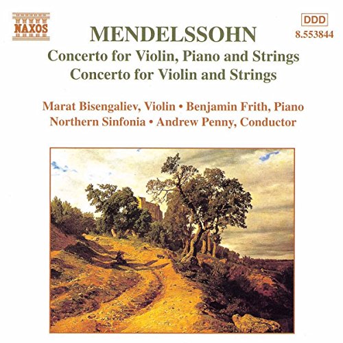 MENDELSSOHN - VIOLIN/PIANO CONCERTO (CD)