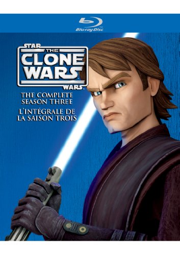 STAR WARS: THE CLONE WARS COMPLETE SEASON THREE (BILINGUAL) [BLU-RAY]