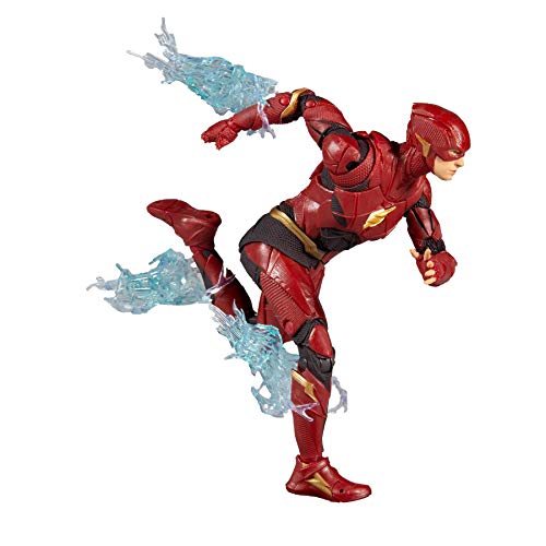 DC MULTIVERSE: FLASH(JUSTICE LEAGUE 21) - MCFARELANE - 1 MISSING SWOOSH