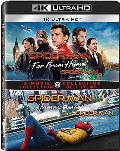 SPIDER-MAN: FAR FROM HOME / SPIDER-MAN: HOMECOMING - MULTI-FEATURE - (2 DISC) - 4K UHD [BLU-RAY] (BILINGUAL)