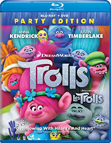 TROLLS (BILINGUAL) [BLU-RAY + DVD + DIGITAL COPY]