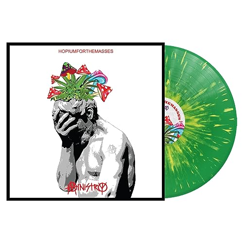 MINISTRY - HOPIUMFORTHEMASSES - GREEN & YELLOW SPLATTER (VINYL)