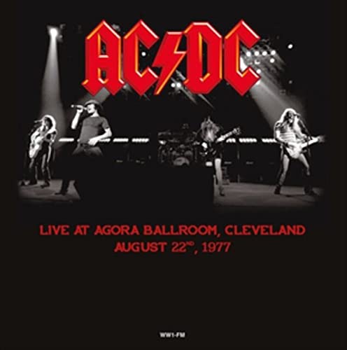 ACDC - LIVE AT AGORA BALLROOM,CLEVELAND AUGUST 22ND,1977 (1 LP)