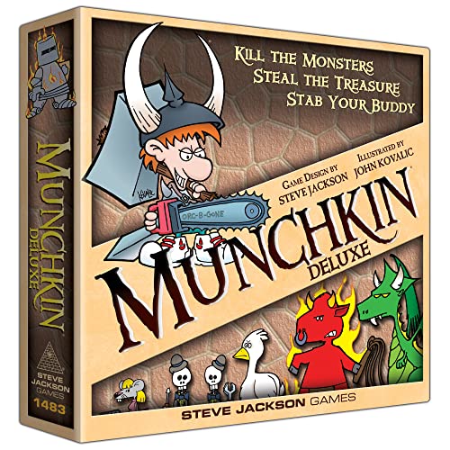 MUNCHKIN DELUXE - BOARDGAME