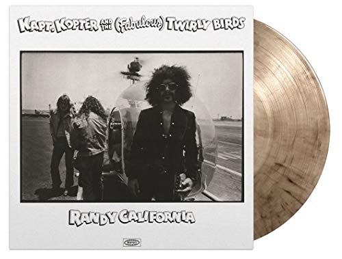 RANDY CALIFORNIA - KAPT KOPTER & THE FABULOUS TWIRLYBIRDS [LIMITED 180-GRAM TRANSPARENT &BLACK SWIRL COLORED VINYL]