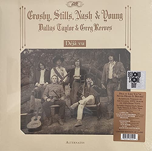 CROSBY, STILLS, NASH & YOUNG - CROSBY, STILLS, NASH & YOUNG - DJ VU - ALTERNATES [VINYL] RSD 2021