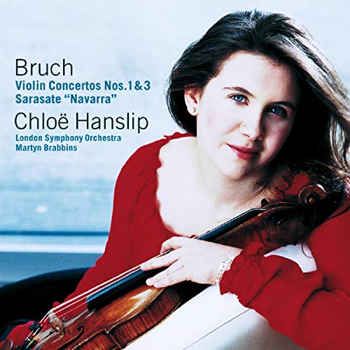 HANSLIP,CHLOE - BRUCH: VIOLIN CONCERTOS 1 & 3 - SARASATE: NAVARRA (CD)