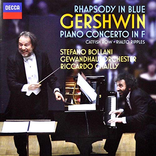 BOLLANI / GEWANDHAUS ORCH / CHAILLY - GERSHWIN: PNO CTO IN F / RHAPSODY IN BLUE (CD)