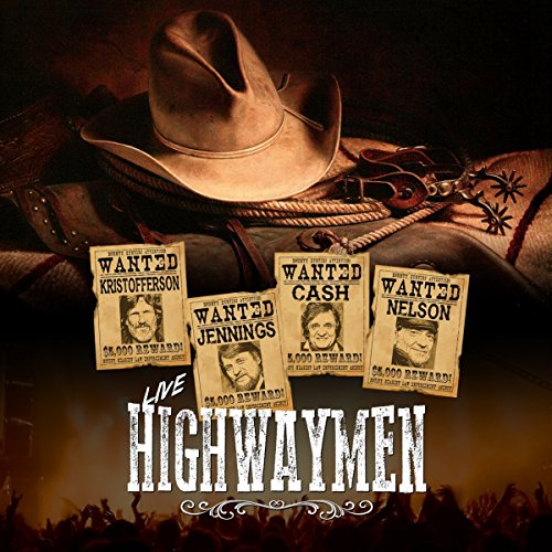 JOHNNY CASH/KRIS KRISTOFFERSON/WILLIE NELSON/WAYLON JENNING - LIVE HIGHWAYMEN (1 LP)