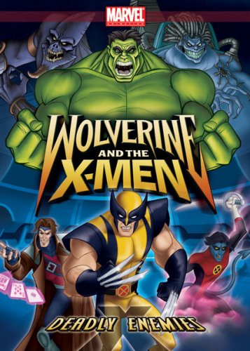 WOLVERINE & THE X-MEN (ANIMATED)  - DVD-DEADLY ENEMIES