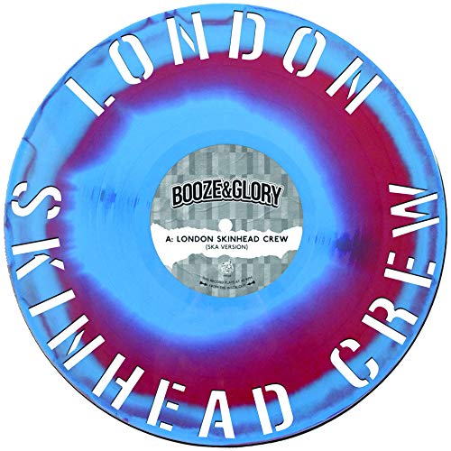 BOOZE & GLORY - LONDON SKINHEAD CREW DIECUT (VINYL)