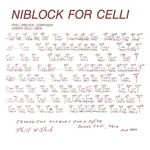 NIBLOCK,PHILL - NIBLOCK FOR CELLI & CELLI PLAYS NIBLOCK (VINYL)